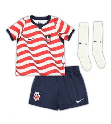 Forenede Stater Timothy Weah #21 Hjemmebanetrøje Børn VM 2026 Kortærmet (+ Korte bukser)
